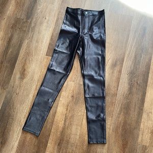 American apparel disco pants, size extra small black